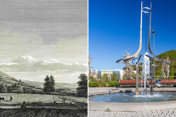 Neue Sonderschau: ZEITSPRÜNGE - Der Freitaler Landschaftsraum im Wandel Die Städtischen Sammlungen Freital widmen sich mit ihrer neuen Sonderausstellung den seit dem 19. Jahrhundert in historisch kurzen Zeiträumen erfolgten landschaftsräumlichen Veränderungen im heutigen Freitaler Stadtgebiet. Mit der Schau lädt das Museum dazu ein, diesen über 200 Jahre andauernden Wandel an verschiedenen Standorten wie dem am Fuße des Windberges gelegenen Neumarkt nachzuvollziehen.