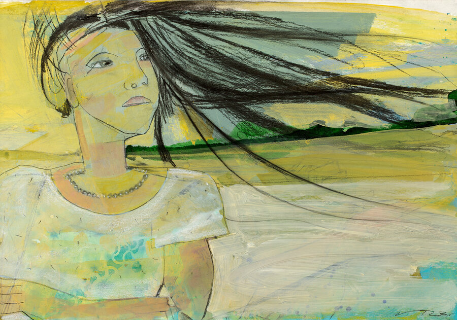 Die Ausstellung zeigt vertraute und weniger bekannte Gemälde und Zeichnungen aus dem Atelier der Künstlerin, aus Privatbesitz und der Städtischen Galerie Dresden, die ihre gesamte künstlerische Schaffenszeit dokumentieren.