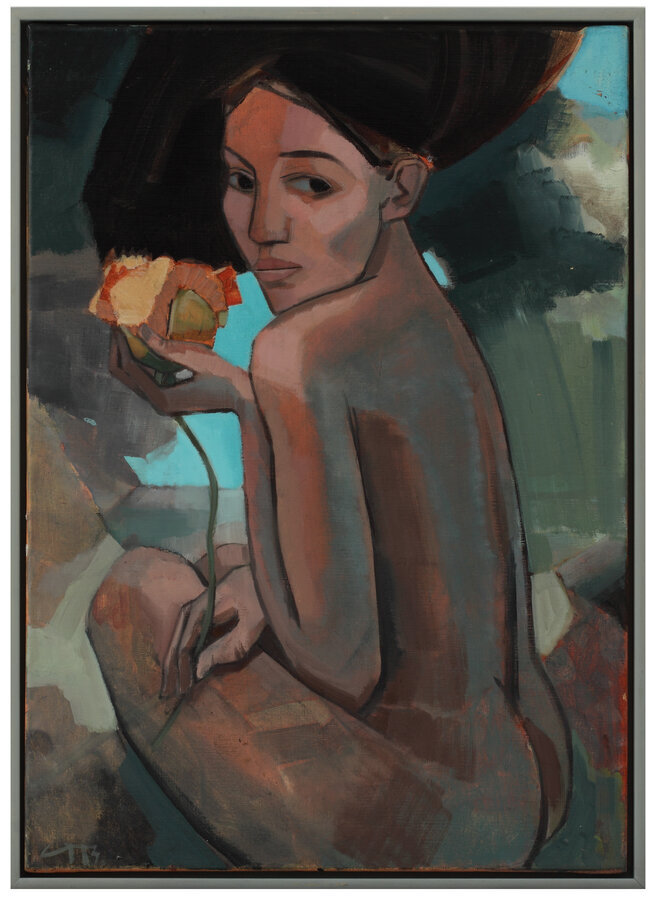 Gespräch mit der Künstlerin Gudrun Trendafilov und Kristin Gäbler