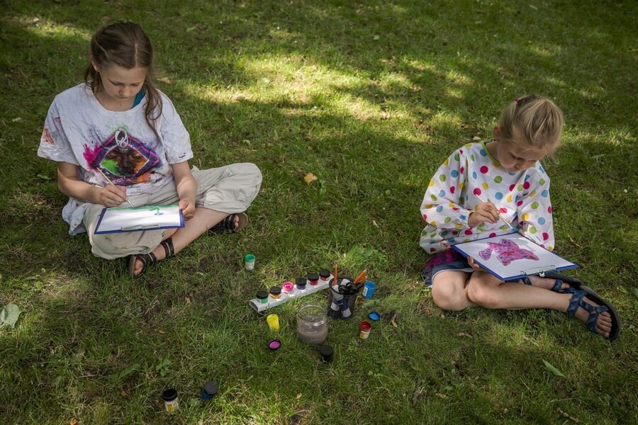 Workshop für Kinder mit dem Grafiker und StreetArt -Künstler Chris Löhmann